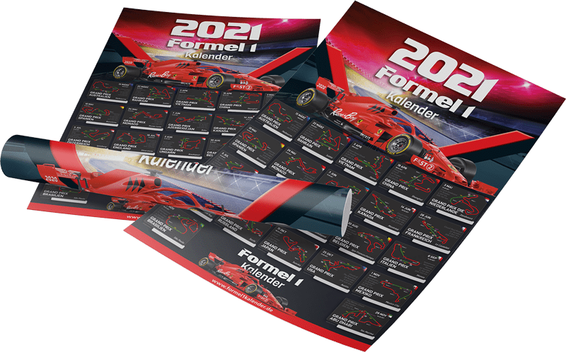 Formel1kalender De Kalender Ubersicht Formel 1 Rennen Posterplakat